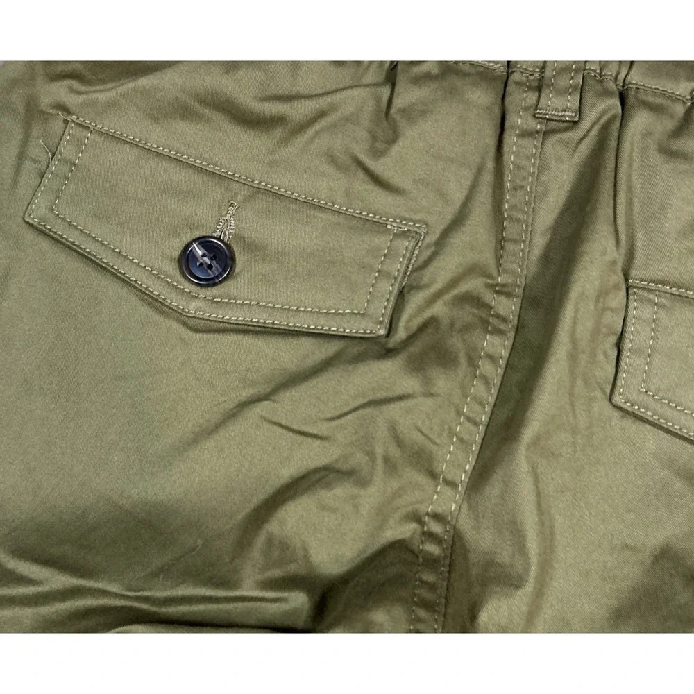 Woof Pants Men's XS Khaki Green Mesh Lined Commando Chino Elastic Stretch - Picture 6 of 12